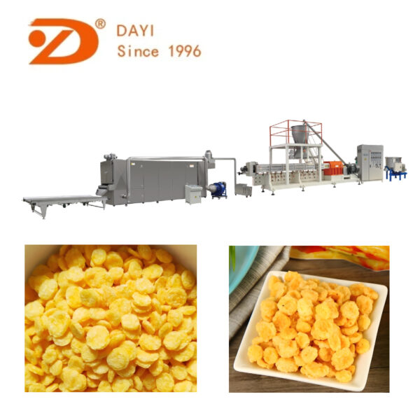 good price cereal extrusion corn flakes making machine
