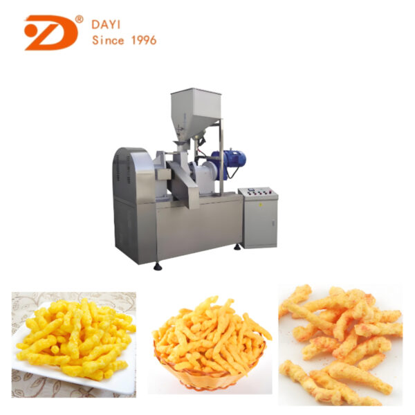 Kurkure making machine cheetos fried snack food production line