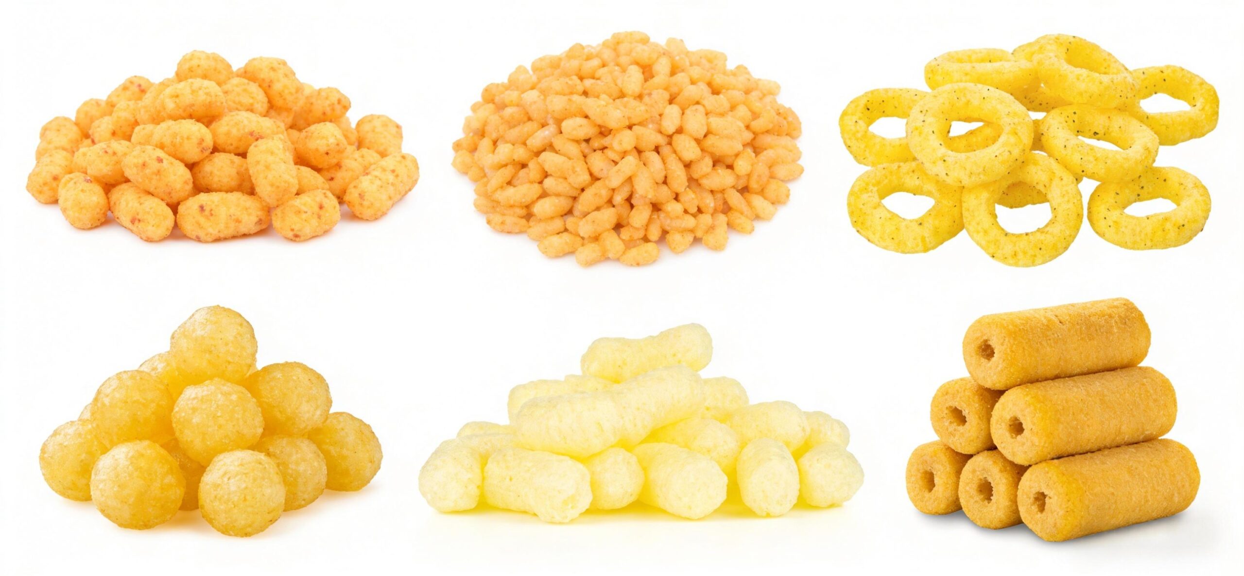 Random Extruded Snack Snack extruder machine puffed snack food production line – puffed snack ...